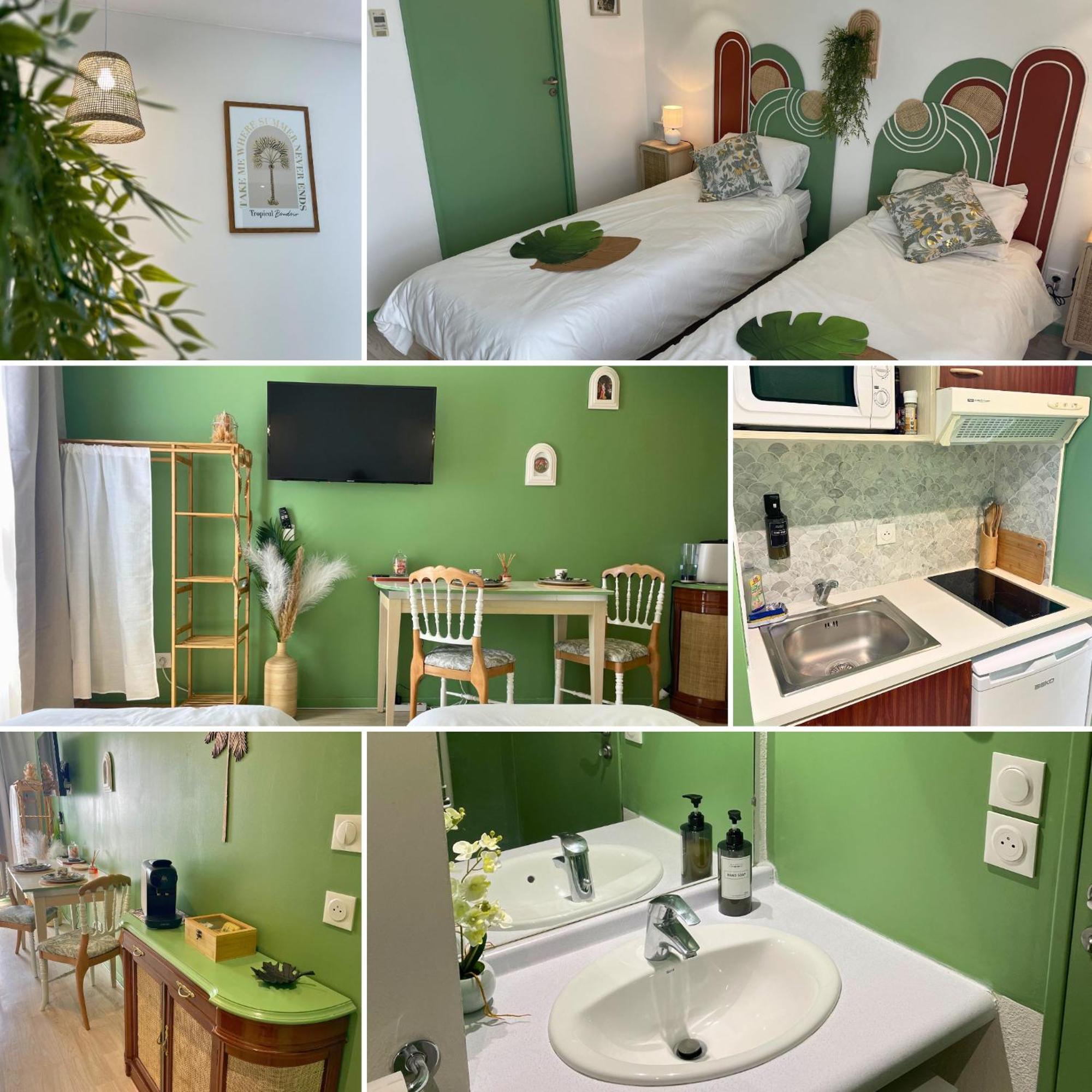 Boudoir - Clim-Wifi-Twin-Gare Daire Lourdes Dış mekan fotoğraf